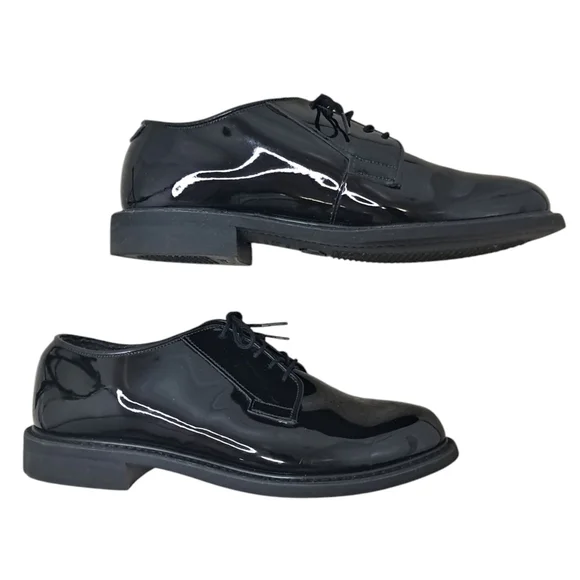 Bates Uniform High Gloss Military Oxfords Size 8.5E - Picture 6 of 16